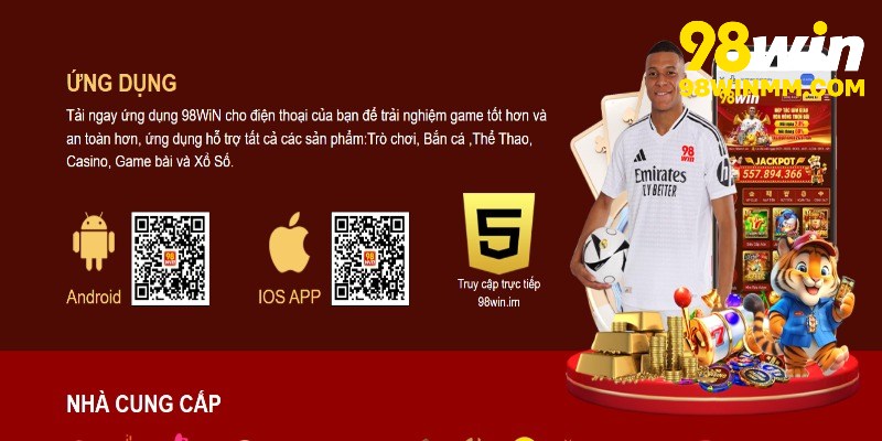 Hướng dẫn tải app 98WIN