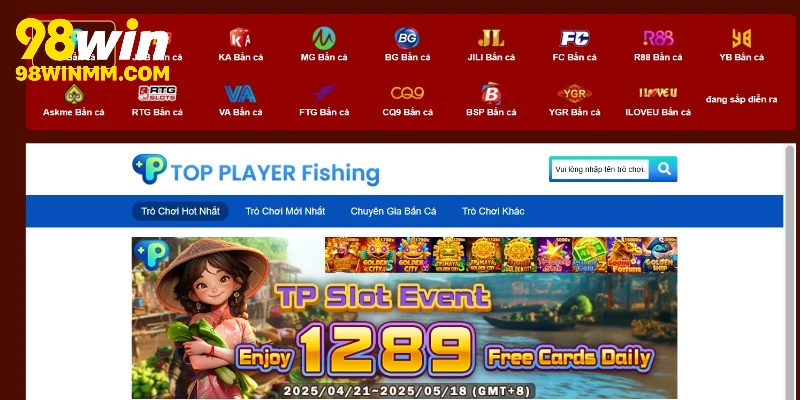 Sơ lược về sảnh bắn cá 98WIN